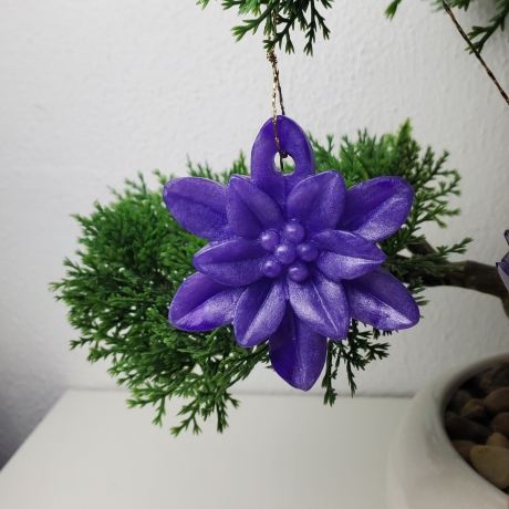 Dekoblumen aus Epoxidharz
