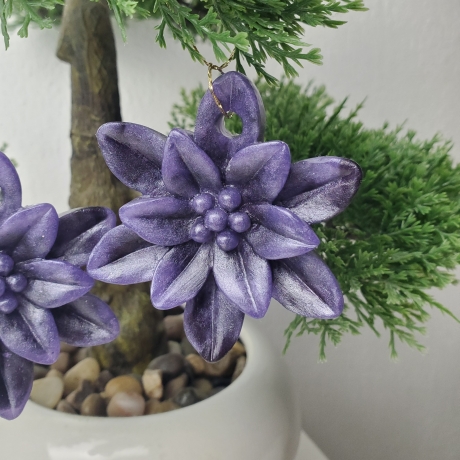 Dekoblumen aus Epoxidharz