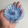 Muschelschale aus Epoxidharz