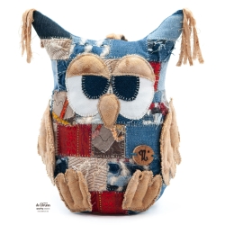 UPCYCLING Türstopper Eule