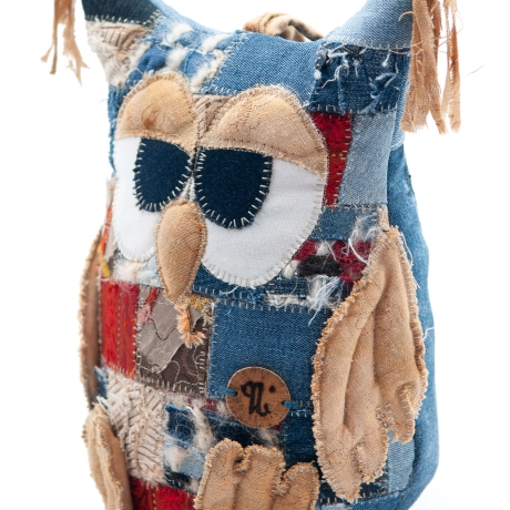 UPCYCLING Türstopper Eule