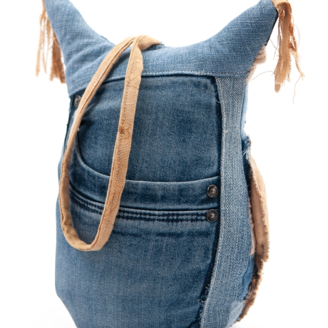 UPCYCLING Türstopper Eule