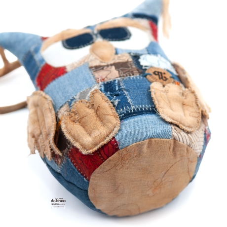 UPCYCLING Türstopper Eule