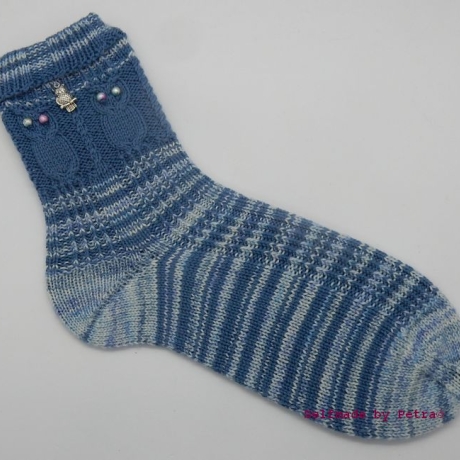 Wollset 2 für Eulensocken aus 4-fädiger HighTwist, 100g