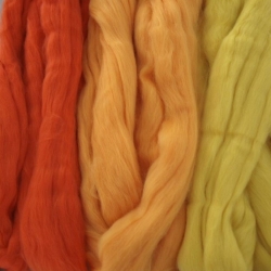 Filzwolle 220g superfeiner Merino-Kammzug Filzen 19,5mic 