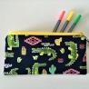 Federmäppchen Stiftetasche Krokodile Kinder