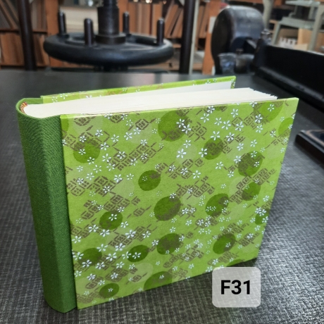 Fotoalbum klein, Chiyogamipapier, handgemacht, 30 Blatt, creme