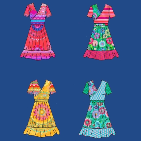 Schnittmuster Kleid Waterlily 