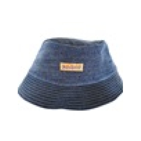 Blauer Fischerhut, Bucket Hat, Sommerhut aus recycelten Jeans