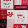 Falling In Love - Panel 60 cm - versch. Farben
