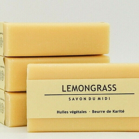 Franz. Karité-Butter Naturseife Lemongrasse, 100 g.