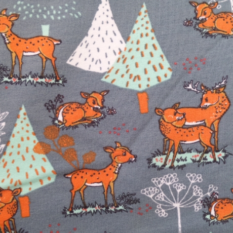 Familie Rothirsch Biosweat Lillestoff