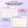 Familienplaner 2027 zum Ausdrucken, Jahresplaner A4 A5 PDF