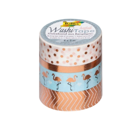 Washi Tape Deko-Klebeband 4 Rollen