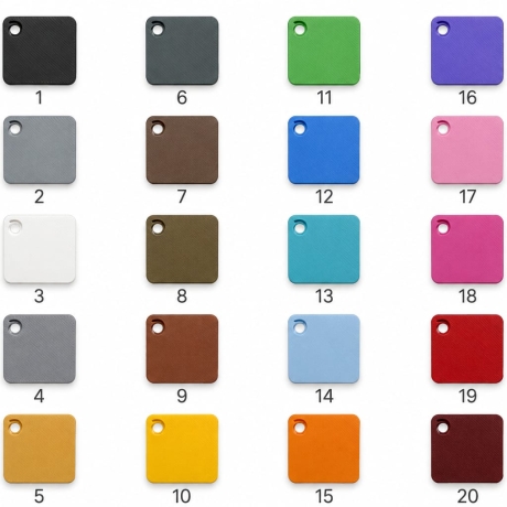 Individuelle 3D-Druck Rückplatte inkl. Standfuß - 20x20