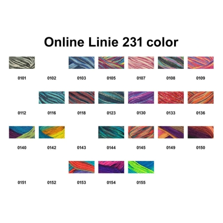 Nadelgebundene Socken | Color