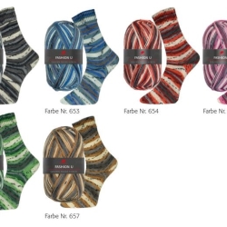 Fashion U, Sockenwolle, Pro Lana Wolle, Wolle, 4-fach Sockenwolle