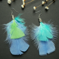 Feder-Ohrhänger