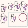 6x Stickdatei Schornsteinfeger Stabdatei Einzelmotive Mugrug