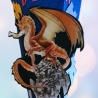 Feuerdrache Schultüte personalisierbar 68cm oder 85cm