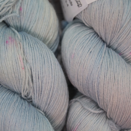 Handgefärbtes Lacegarn Merino-Seide Wien 22/3