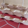 Weinregal Holz stapelbar,erweiterbar, transportabel&platzsparend,