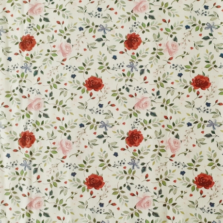 Druckstoff Florenz Blumen