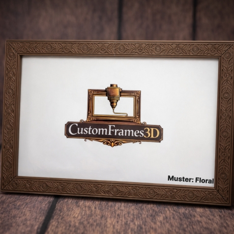 Individueller 3D-Druck Bilderrahmen