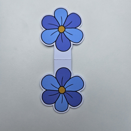 Magnetisches Lesezeichen Flower