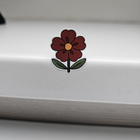 Stickerbogen Flower Power