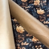 Flowing Bloom Blumen nachtblau Taschenstoff wasserabweisend