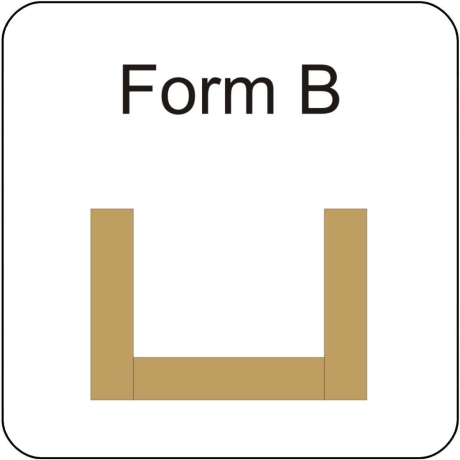 Holzrinne 50cm - für einen Wasserlauf der besonderen Art