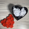 Herzdose mit Rosen