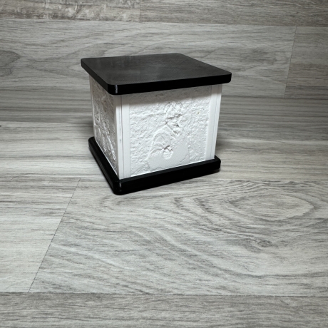 Lithophane Box mit 4 eigenem Fotos 