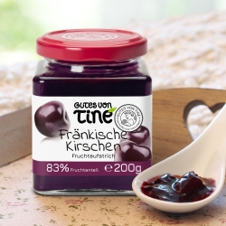 FRÄNKISCHE KIRSCHEN-Fruchtaufstrich | Gourmet-Marmelade handgem.
