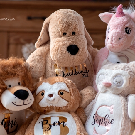 Kuscheltier zur Einschulung