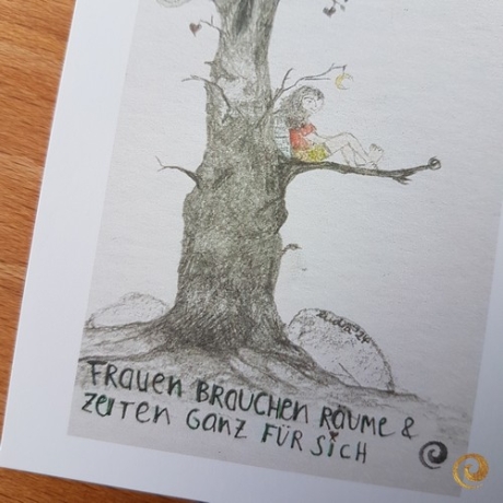 Karte Frauen brauchen Räume & Zeiten ganz für sich