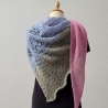 Dreiecktuch Frühlingsbrise, Handgestrickt