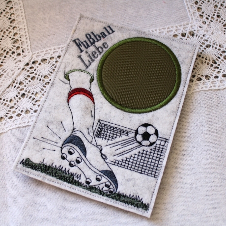 StStickdatei Fußball Fußballtor Mugrug ITH Fußball Liebe