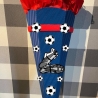 Dekoelemente für Schultüte Fußballschuhe