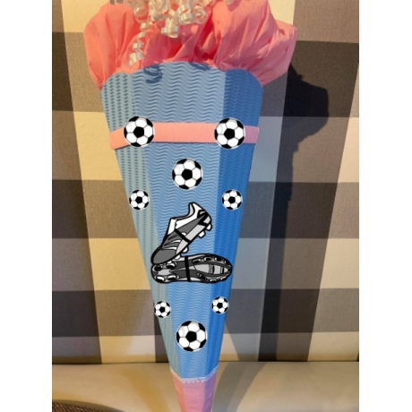 Dekoelemente für Schultüte Fußballschuhe