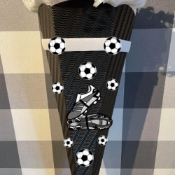 Bastelset für Schultüte Fußballschuhe 