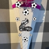 Dekoelemente für Schultüte Fußballschuhe