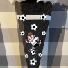 Schultüte Fußballspieler schwarz mit weiß