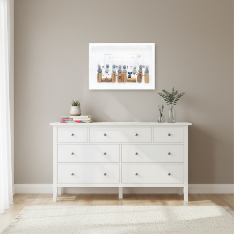 Steinbild „Wein & Freunde – je älter, desto besser“ Wein Geschenk