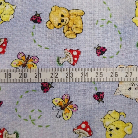 Garden Girls - animal & garden toss blue