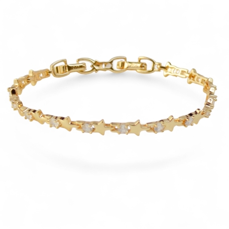 18K Vergoldete Armbänder Mit Modernem Design Für Frauen