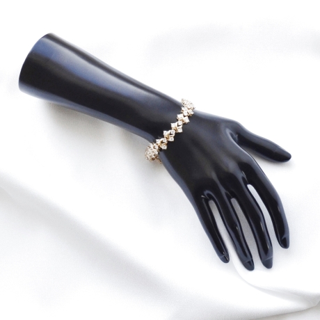 18K Vergoldete Armbänder Stilvoller Schmuck Für Damen