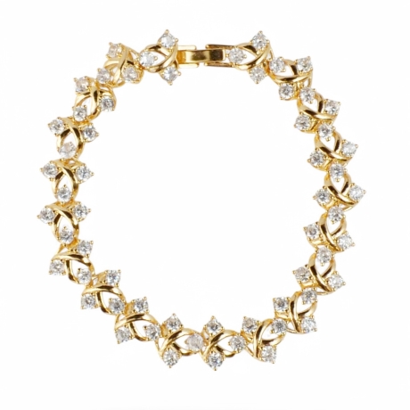 18K Vergoldete Armbänder Stilvoller Schmuck Für Damen