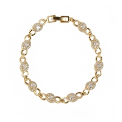 18K Vergoldete Armbänder Modernes Accessoire Für Frauen